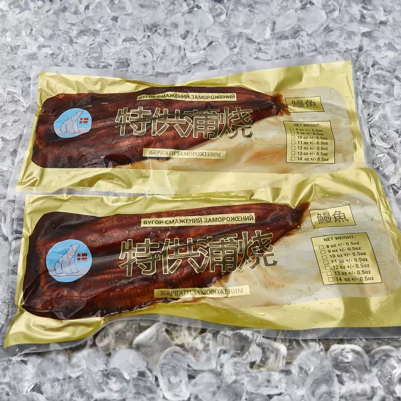 Угорь (унаги) жареный, 750-800г, цена за 1кг Угорь (унаги) жареный, 750-800г, цена за 1кг