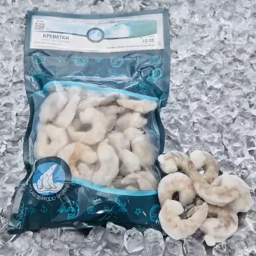 Креветка Ваннамей, очищенная, 16/20 шт/фт, 1кг